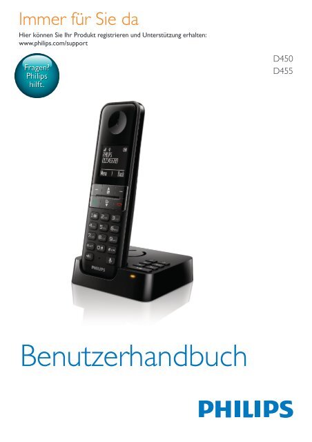 Philips Telefono cordless con segreteria - Istruzioni per l'uso - DEU