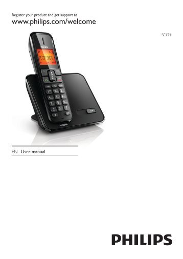 Philips Telefono cordless - Istruzioni per l'uso - AEN