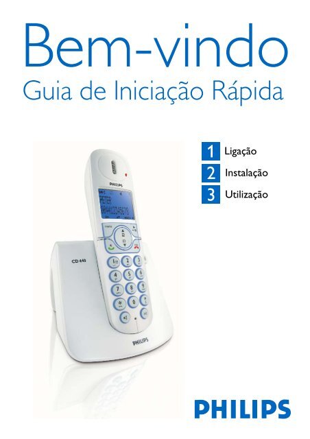 Philips Segreteria per telefono cordless - Guida rapida - POR