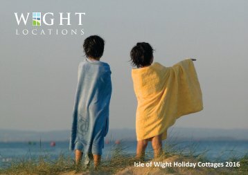 2016 Wight Locations Holiday Cottages Brochure