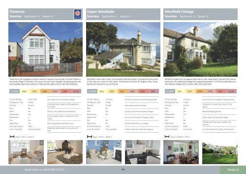 2016 Wight Locations Holiday Cottages Brochure