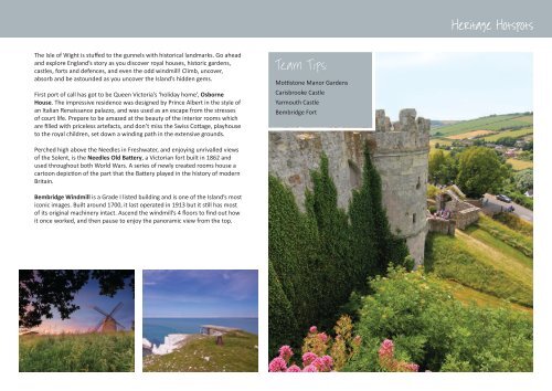 2016 Wight Locations Holiday Cottages Brochure