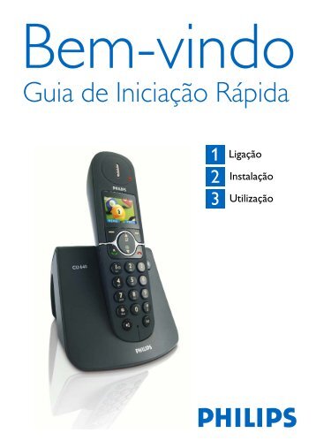 Philips Segreteria per telefono cordless - Guida rapida - POR