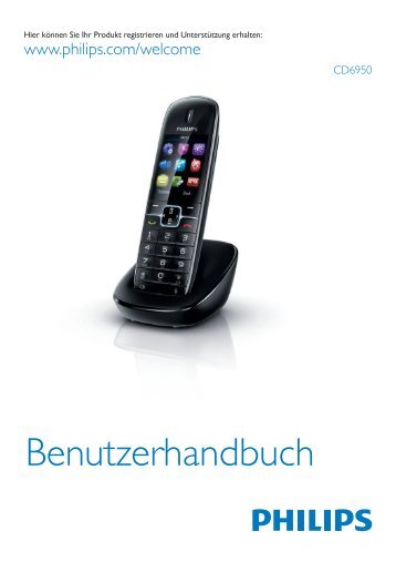 Philips BeNear Ricevitore aggiuntivo per telefono cordless - Istruzioni per l'uso - DEU
