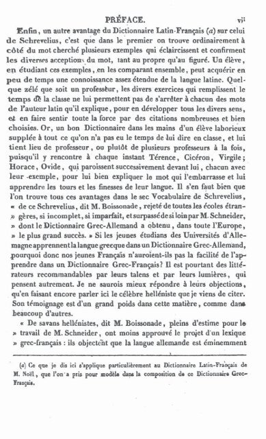 Dictionnaire Grec-Français de J. Planche, 1817