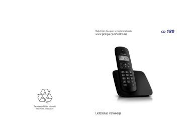 Philips BeNear Telefono cordless - Istruzioni per l'uso - LAV