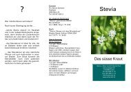 Stevia - Erboristi Lendi