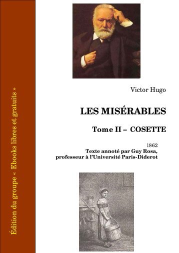 Les Misérables - Tome II - Cosette - CRDP