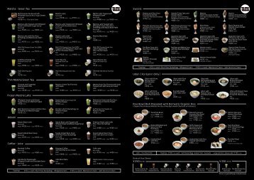 Chart of Calories and Allergy