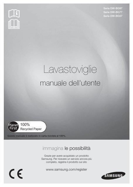 Samsung Lavastoviglie GALA con inserto Smart Cutlery Tray - User  Manual_12.3 MB, pdf, ITALIAN