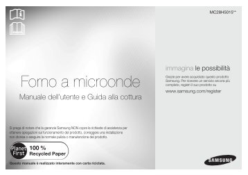 Samsung Combinato MC28H5015CS - User Manual_11 MB, pdf, ITALIAN