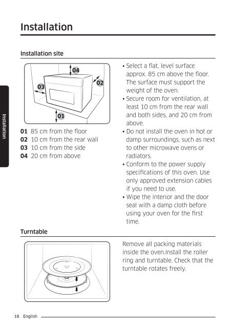 Samsung Combinato MC35J8055CK - User Manual_6.76 MB, pdf, ENGLISH