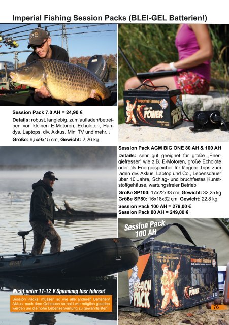 Imperial Fishing Katalog 2016 - DE