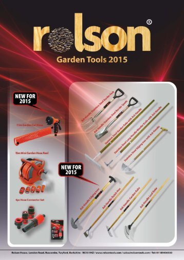 Garden Tools Brochure 2015