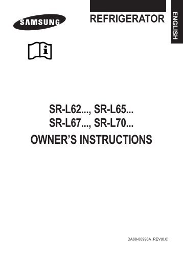 Samsung SR-L629EV - User Manual_0.61 MB, pdf, ENGLISH