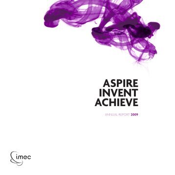 Annual report 2009 - Imec