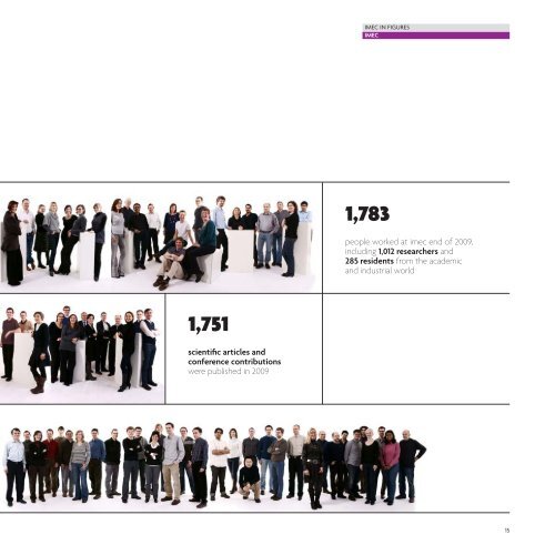 Annual report 2009 - Imec