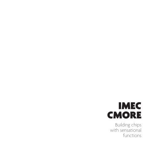 Annual report 2009 - Imec