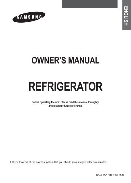 Samsung RT52EAMS - User Manual_4.18 MB, pdf, ENGLISH