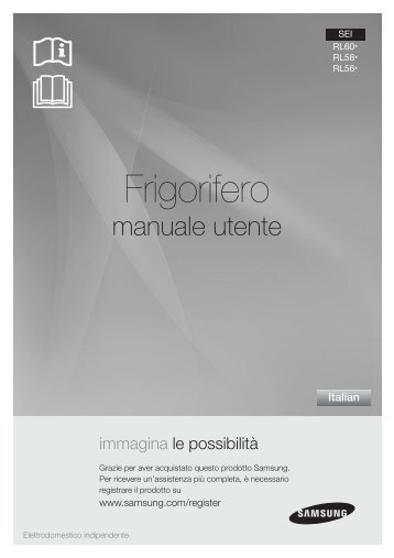 Samsung GRANCRU BMF with Larger Capacity, 357 L, Silver - User Manual_0.01MB, pdf, ITALIAN