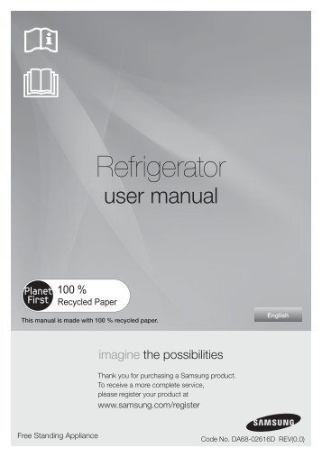 Samsung RF260BEAESL - User Manual_14.01 MB, pdf, ENGLISH, ARABIC, FRENCH