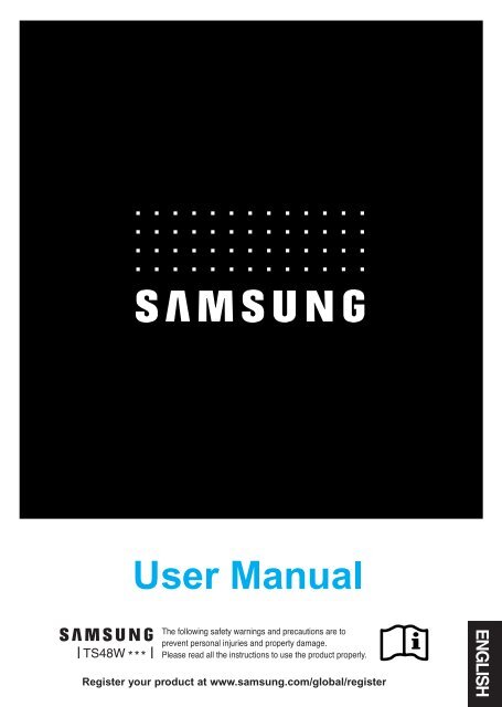 Samsung TS 48 WLUS - User Manual_2.39 MB, pdf, ENGLISH