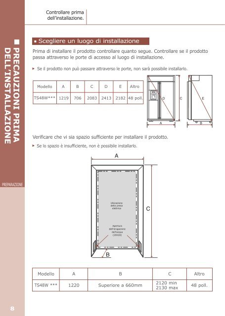 Samsung TS 48 WLUS - User Manual_2.2 MB, pdf, ITALIAN