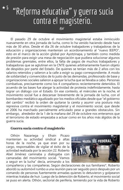 La televisiva y sanguinaria evaluación sólo podrá frenarse con una combativa LUCHA SINDICAL.