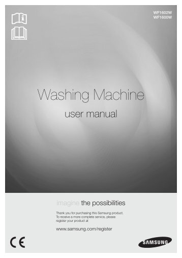 Samsung WF1602WUV/XEO - User Manual_4.28 MB, pdf, ENGLISH
