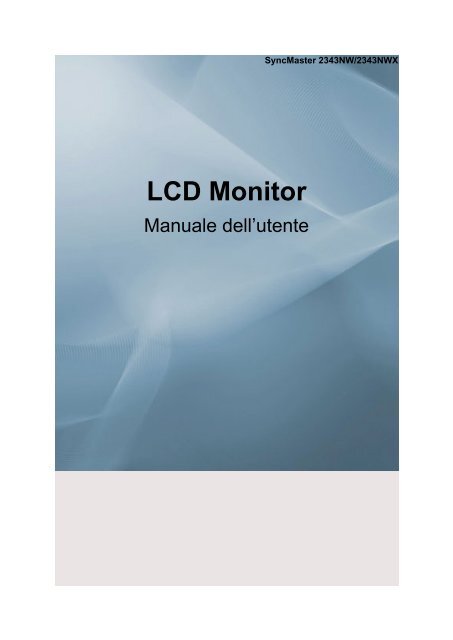 Samsung 2343NW - User Manual_4.28 MB, pdf, ITALIAN