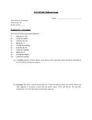 ECE 587/687 Midterm Exam Problem No 1 (16 points)