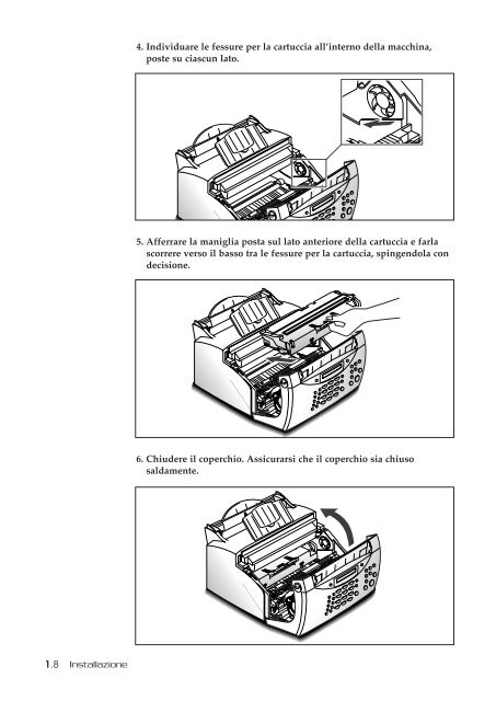 Samsung SF-515 - User Manual_4.37 MB, pdf, ITALIAN