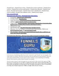 Funnels Guru review-$26,800 bonus & discount