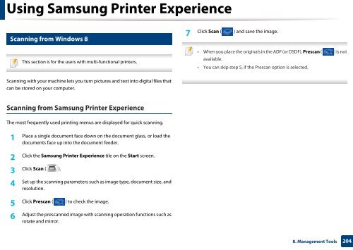 Samsung Multifunzione b/n MultiXpress SL-K7500LX (A3) (50 ppm) - User Manual_36.16 MB, pdf, ENGLISH