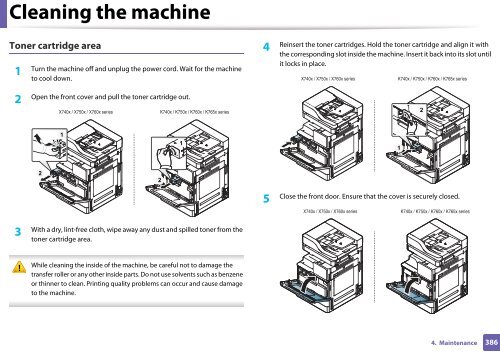 Samsung Multifunzione b/n MultiXpress SL-K7500LX (A3) (50 ppm) - User Manual_36.16 MB, pdf, ENGLISH