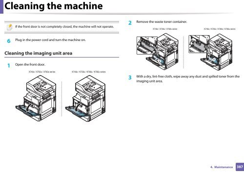 Samsung Multifunzione b/n MultiXpress SL-K7500LX (A3) (50 ppm) - User Manual_36.16 MB, pdf, ENGLISH