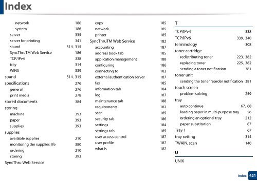 Samsung Multifunzione b/n MultiXpress SL-K7500LX (A3) (50 ppm) - User Manual_36.16 MB, pdf, ENGLISH