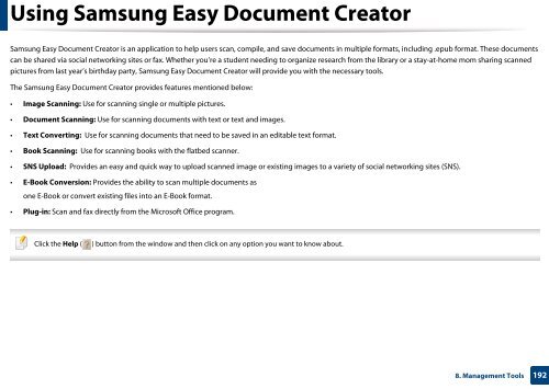 Samsung Multifunzione b/n MultiXpress SL-K7400LX (A3) (40 ppm) - User Manual_36.16 MB, pdf, ENGLISH