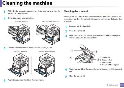 Samsung Multifunzione b/n MultiXpress SL-K7400LX (A3) (40 ppm) - User Manual_36.16 MB, pdf, ENGLISH