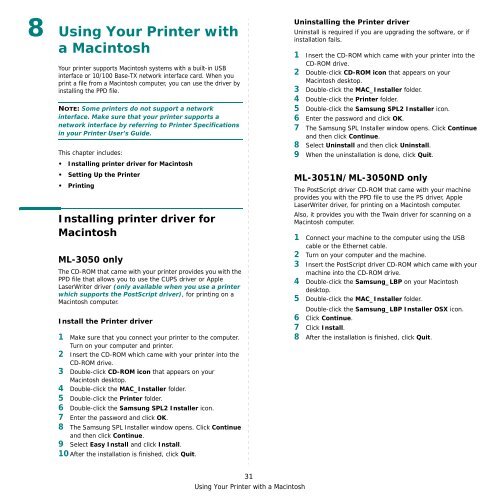 Samsung ML-3051N - User Manual_9.08 MB, pdf, ENGLISH