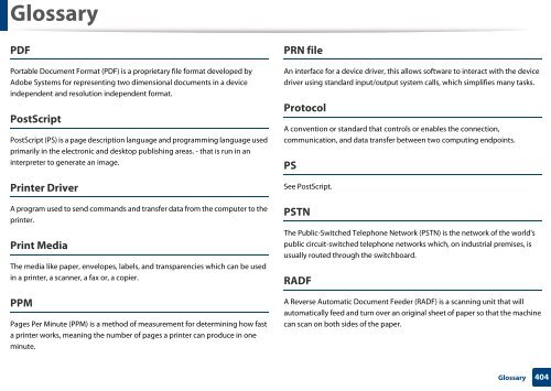 Samsung Multifunzione a colori MultiXpress X7600GX (A3) (60ppm) - User Manual_36.16 MB, pdf, ENGLISH