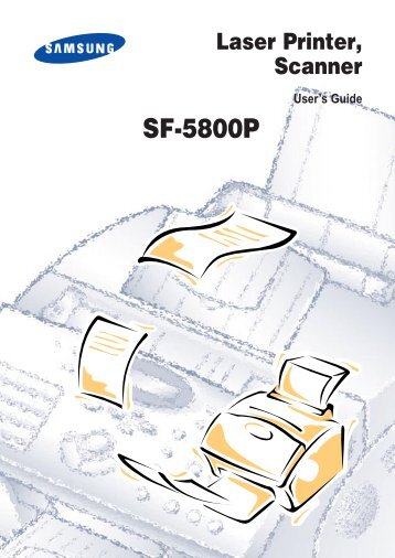 Samsung SF-5800P - User Manual_1.19 MB, pdf, ENGLISH