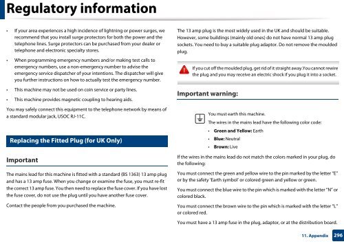 Samsung Multifunzione b/n MultiXpress SL-K7400GX (A3) (40 ppm) - User Manual_36.16 MB, pdf, ENGLISH