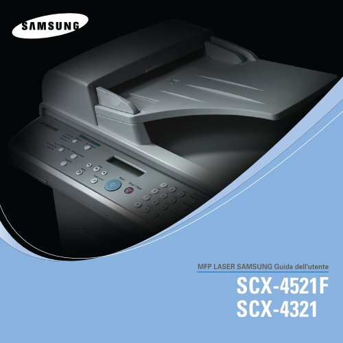 Samsung SCX-4521F - User Manual_6.04 MB, pdf, ITALIAN