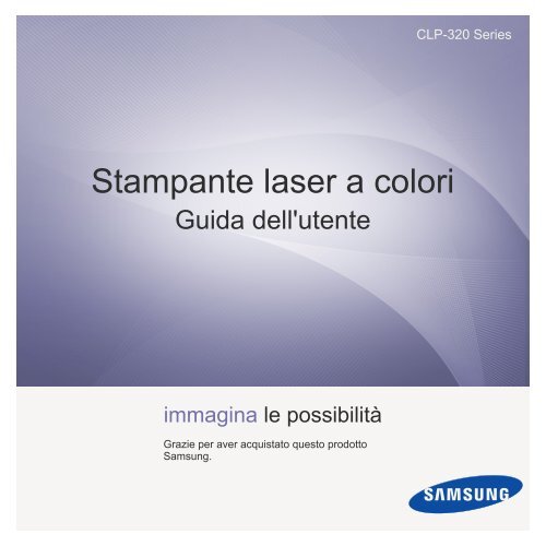 Samsung CLP-320 - User Manual_19.85 MB, pdf, ITALIAN