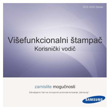 Samsung SCX-4300 - User Manual_4.63 MB, pdf, SERBIAN, MULTI LANGUAGE