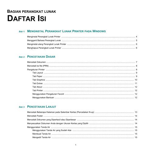 Samsung SCX-4300 - User Manual_4.2 MB, pdf, INDONESIAN, MULTI LANGUAGE