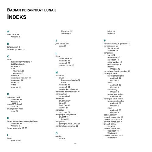 Samsung SCX-4300 - User Manual_4.2 MB, pdf, INDONESIAN, MULTI LANGUAGE