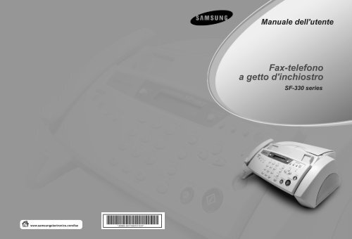 Samsung SF-330 - User Manual_3.02 MB, pdf, ITALIAN