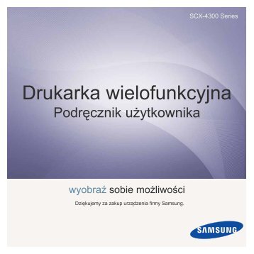 Samsung SCX-4300 - User Manual_4.45 MB, pdf, POLISH, MULTI LANGUAGE